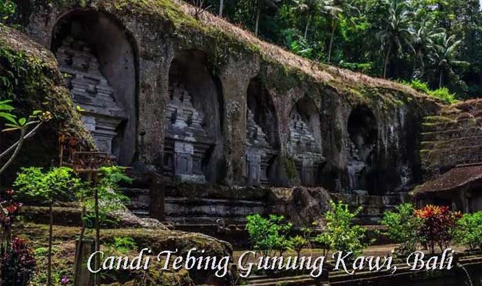 candi tebing gunung kawi bali