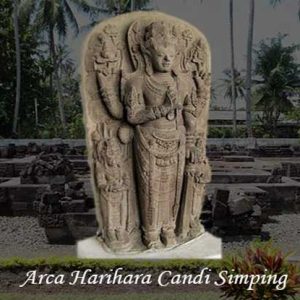 arca harihara candi simping