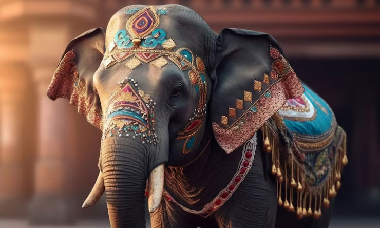 Upacara Kaki Gajah Di India