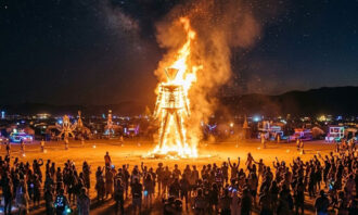 Burning Man Nevada