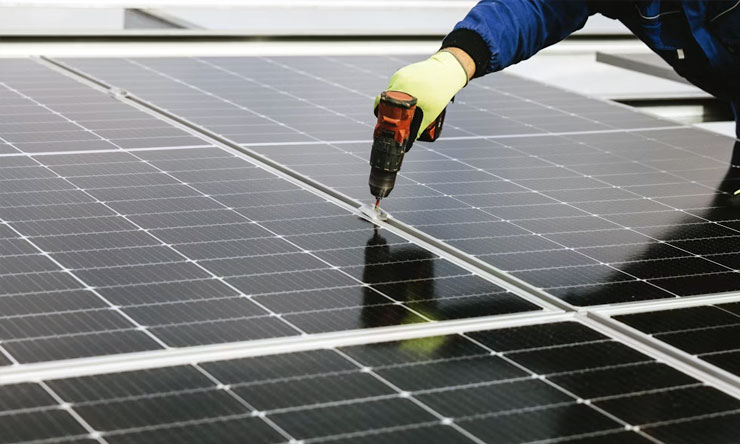Panel Surya N Type Bifacial